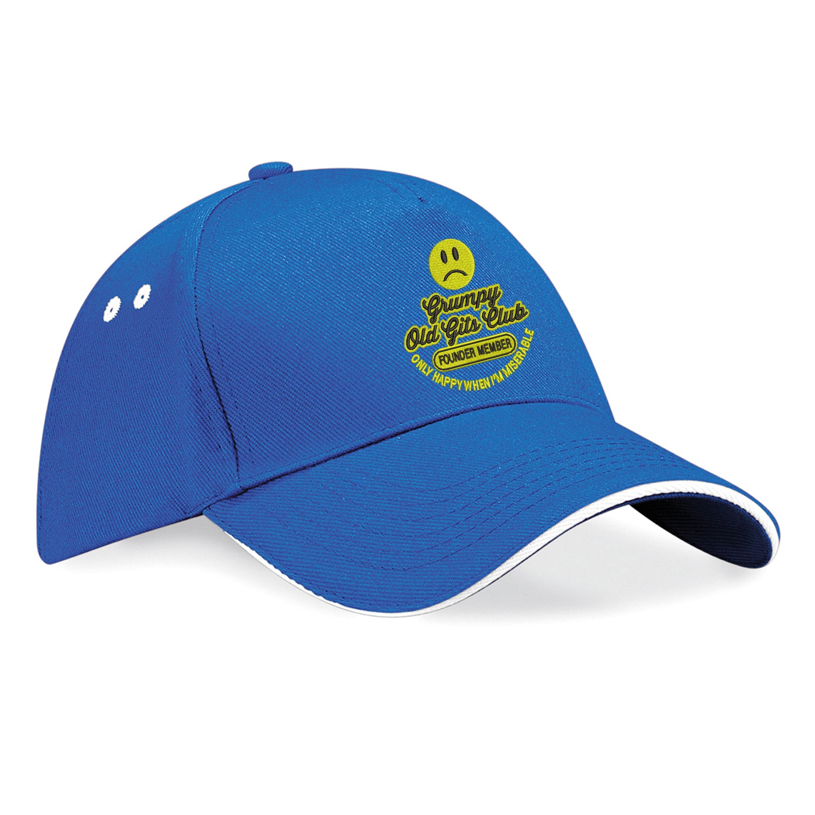 Grumpy Old Gits Club Founder Member Embroidered Baseball Cap