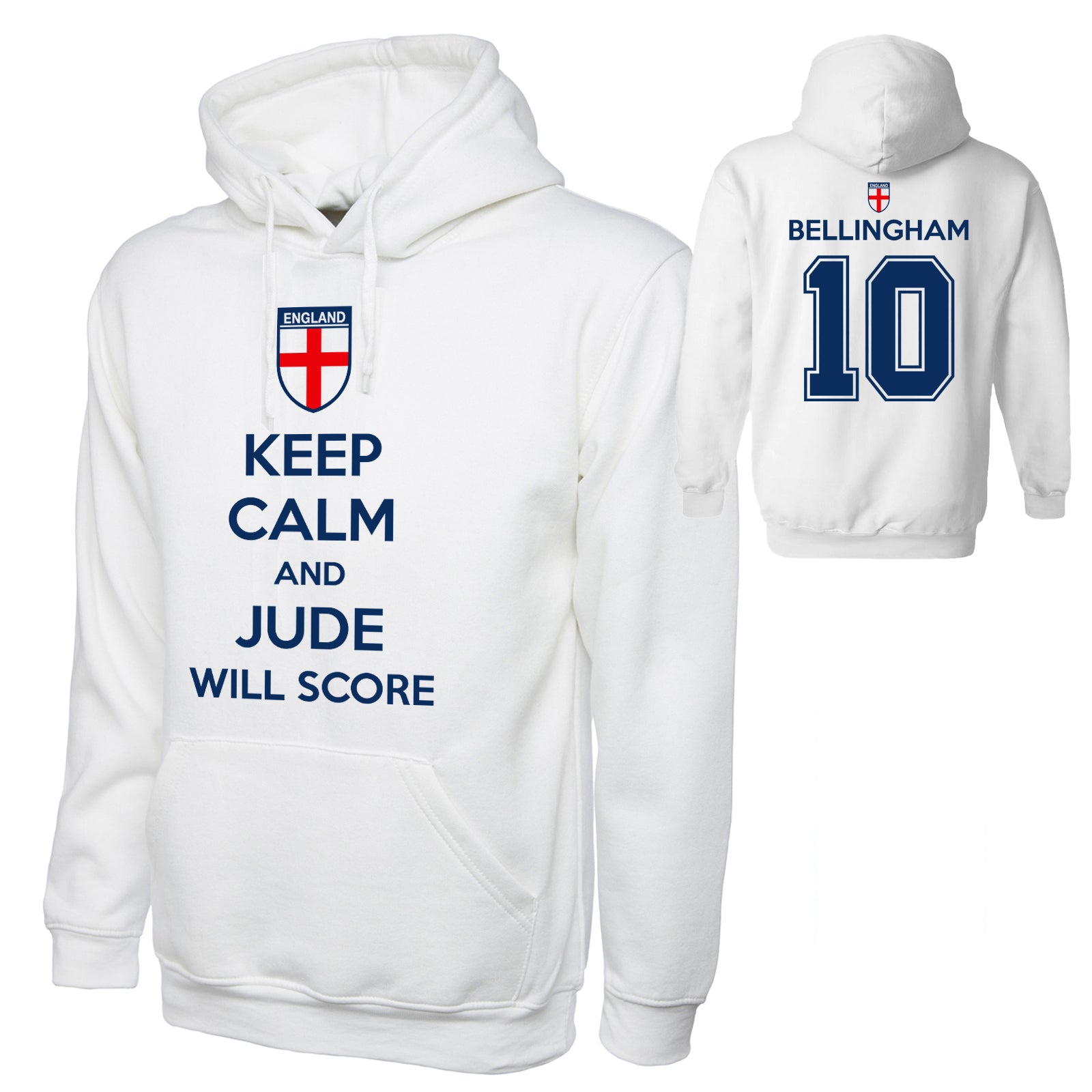 Keep Calm and Jude Will Score Classic Hoodie