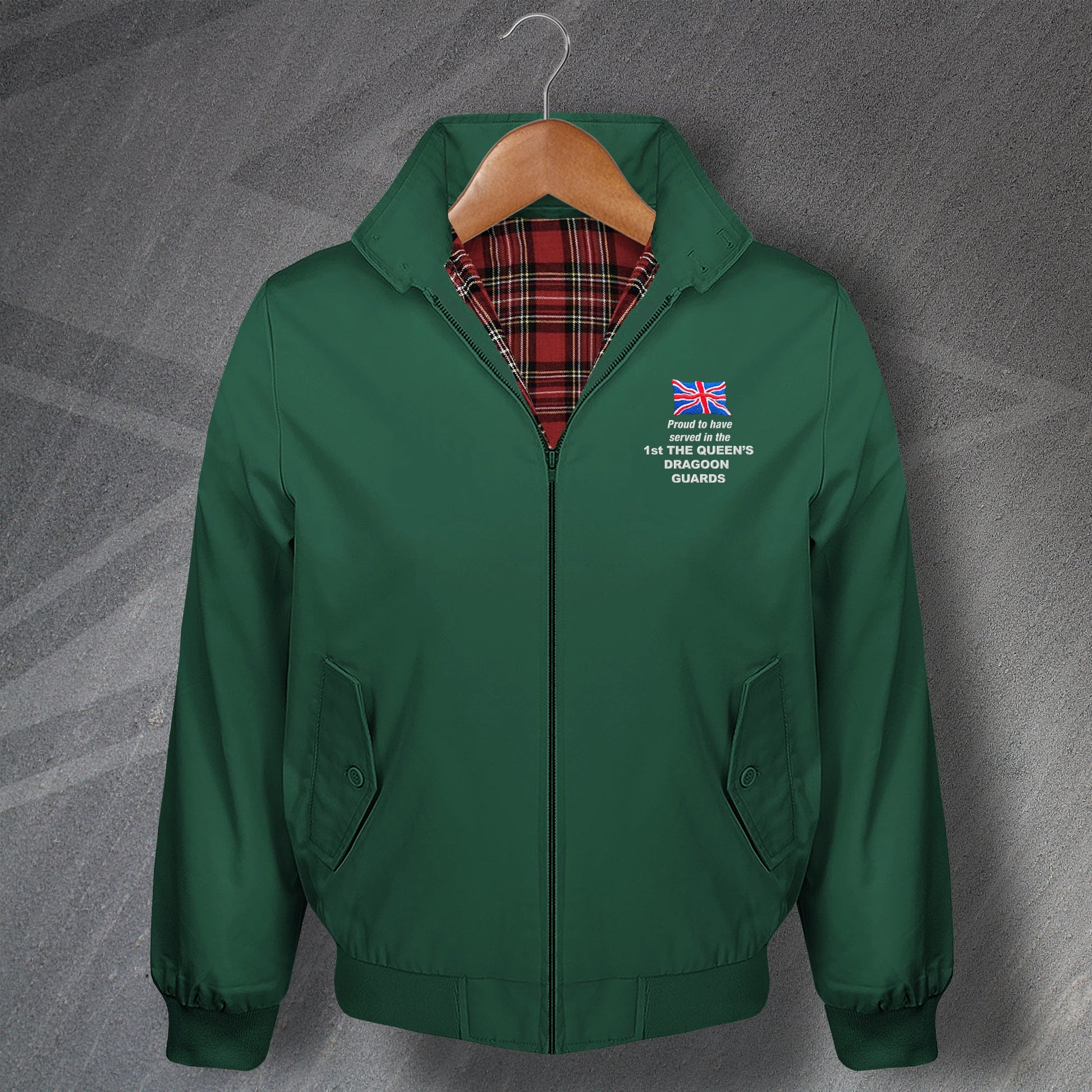 1st The Queen's Dragoon Guards Harrington Jacket