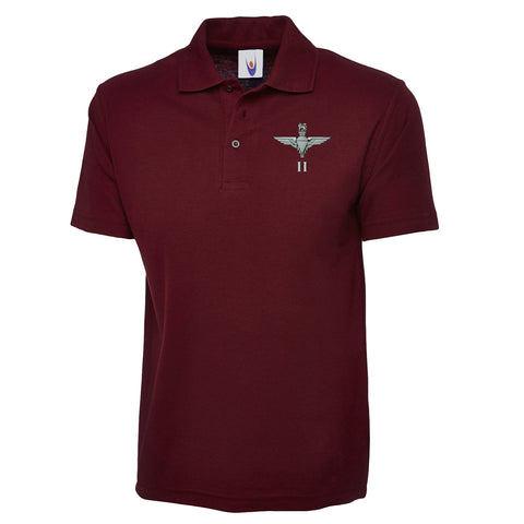 2 PARA Embroidered Classic Polo Shirt