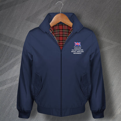 The 3rd Battalion Royal Anglian Regiment Harrington Jacket