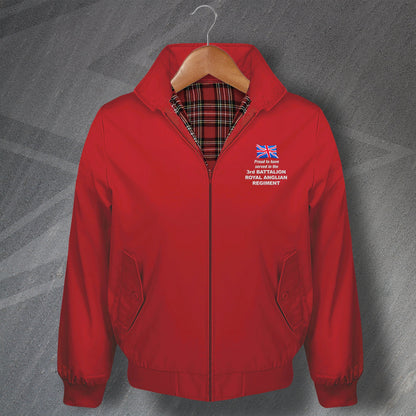 The 3rd Battalion Royal Anglian Regiment Harrington Jacket