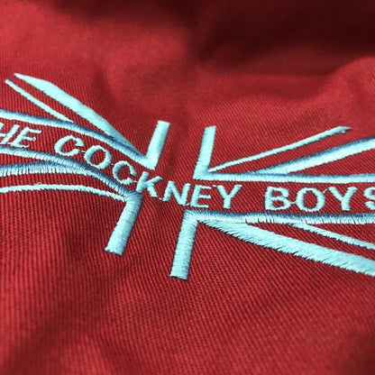 The Cockney Boys Union Jack Embroidered Classic Harrington Jacket