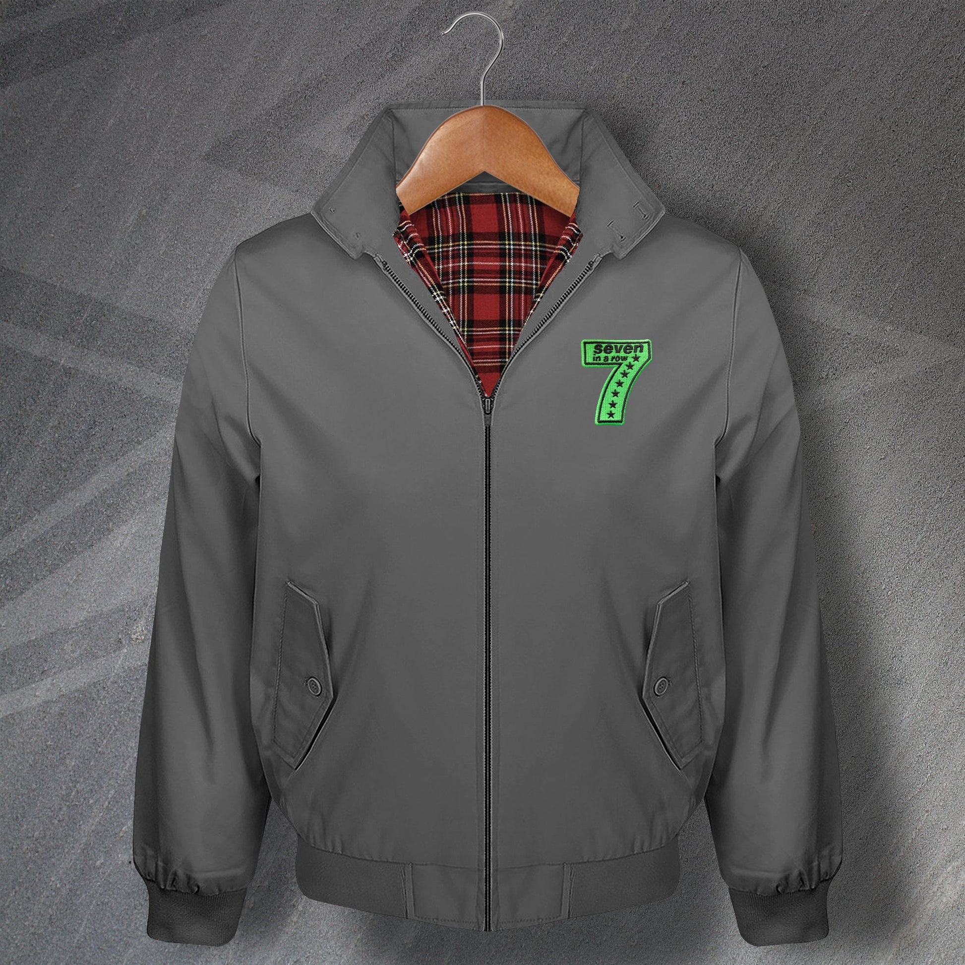 7 in a Row Celtic Harrington Jacket