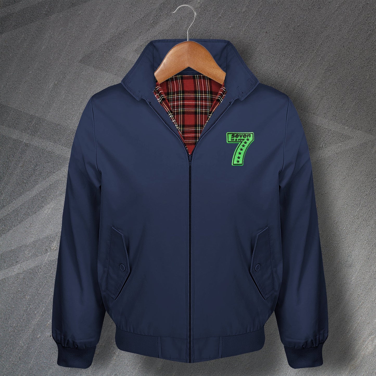 7 in a Row Celtic Harrington Jacket