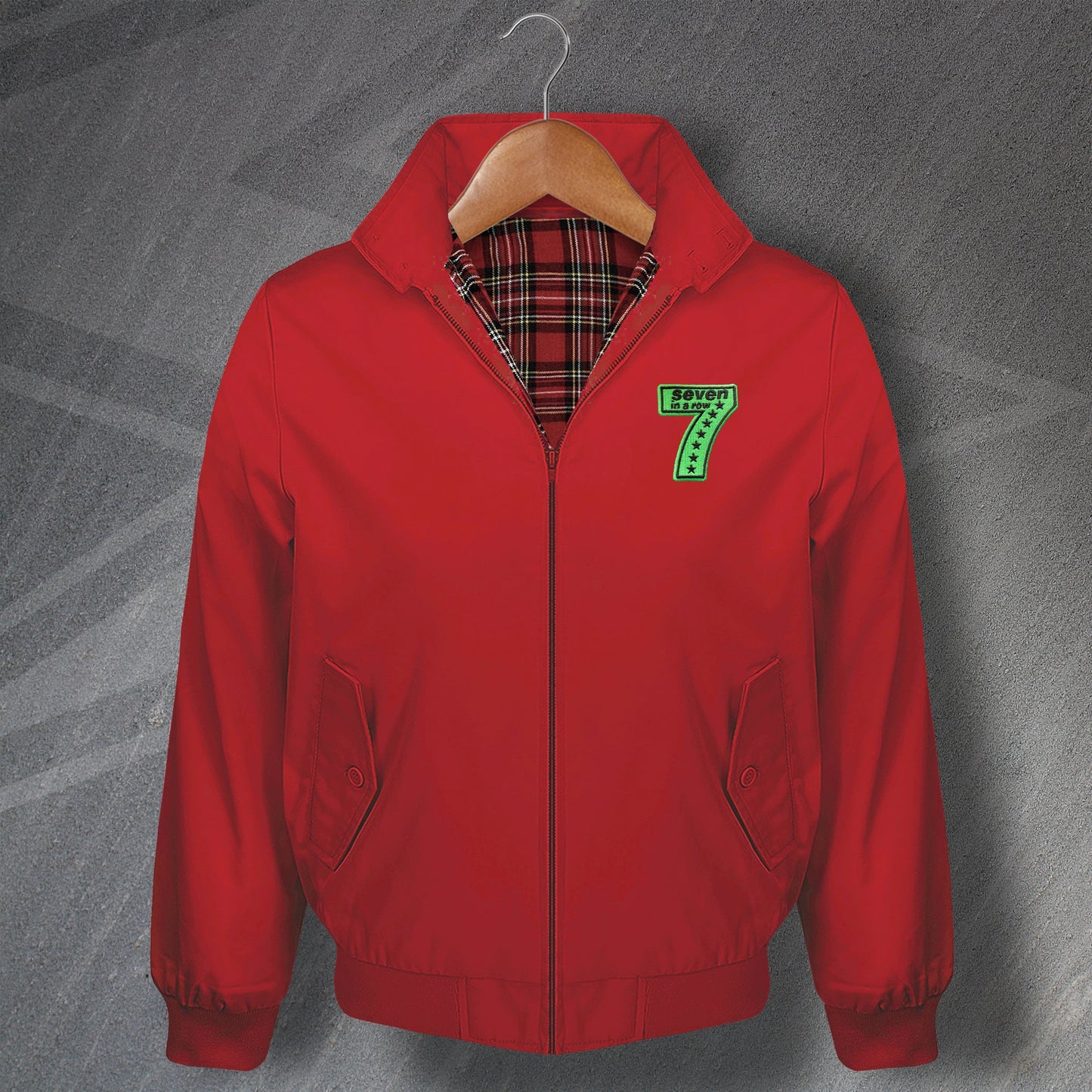 7 in a Row Celtic Harrington Jacket