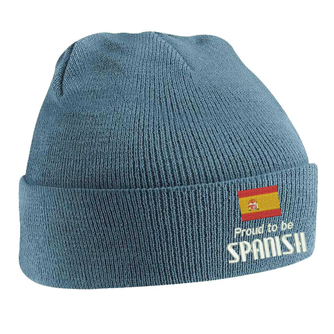 Proud to be Spanish Beanie Hat