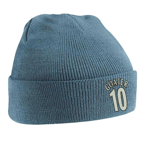 Goater 10 Embroidered Beanie Hat