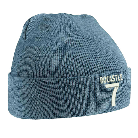 Rocastle 7 Embroidered Beanie Hat