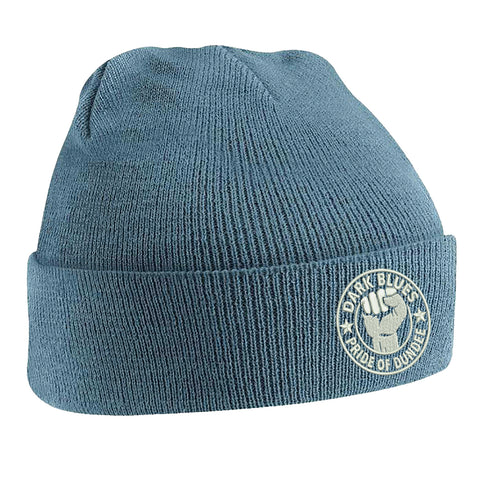 Dark Blues Pride of Dundee Embroidered Beanie Hat