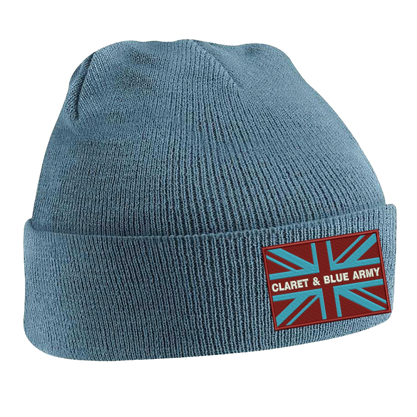 Claret & Blue Army Coloured Union Jack Hat