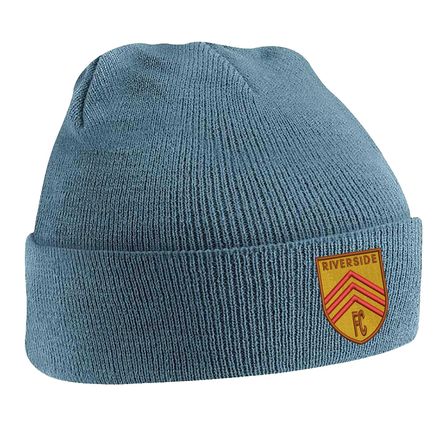 Retro Riverside FC Embroidered Beanie Hat