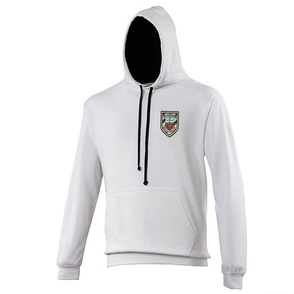 Retro Bath City Embroidered Contrast Hoodie