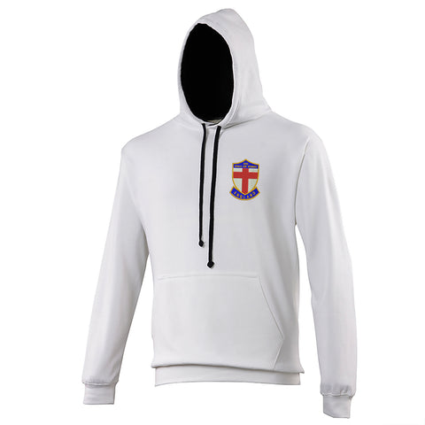 England World Cup Winners 1966 Embroidered Contrast Hoodie