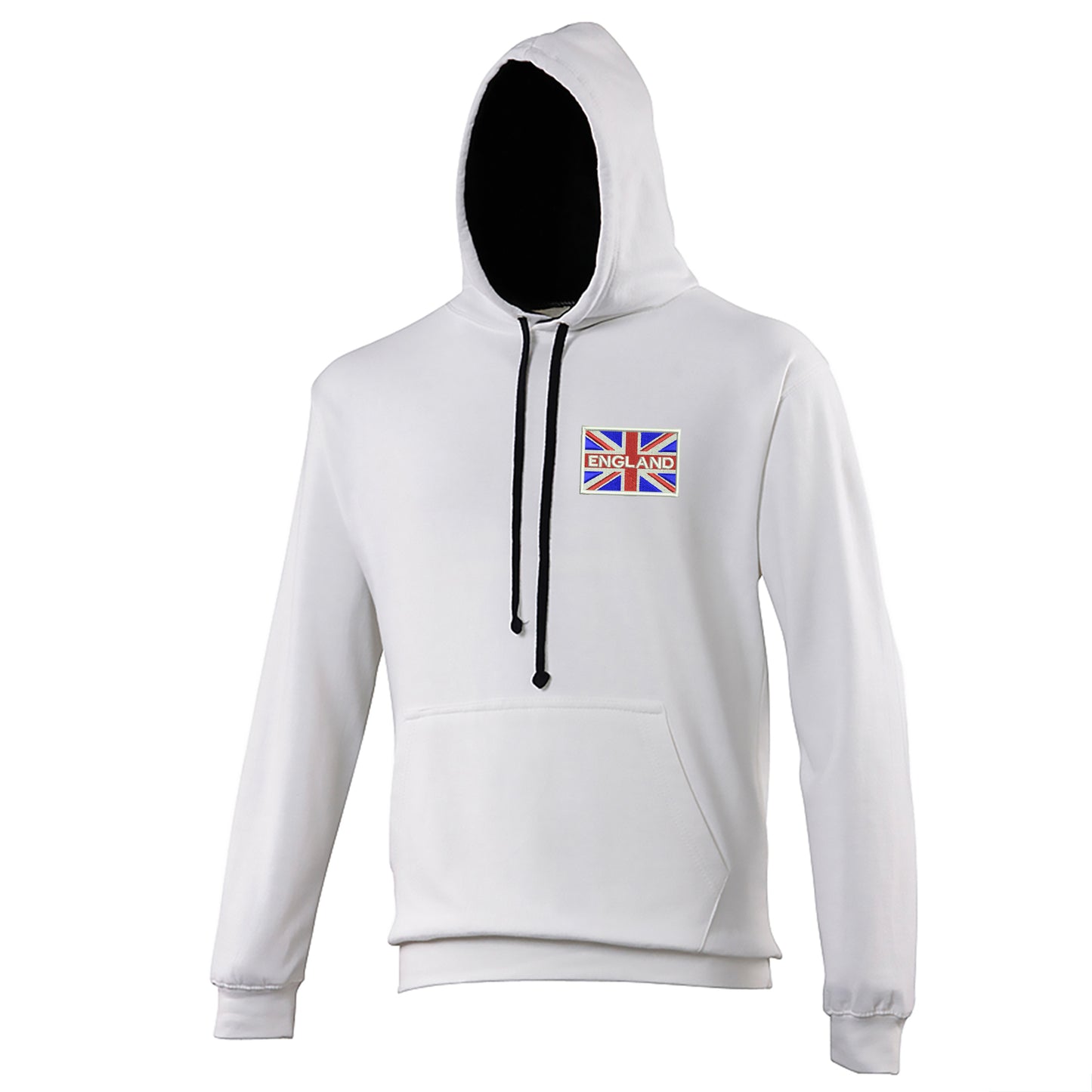 England Coloured Union Jack Hoodie