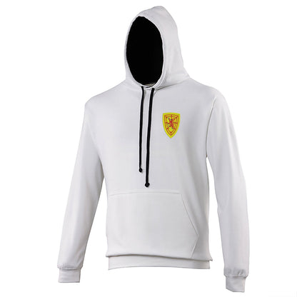 Retro Scotland 1879 Embroidered Contrast Hoodie