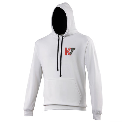 Retro Kettering Town Embroidered Contrast Hoodie