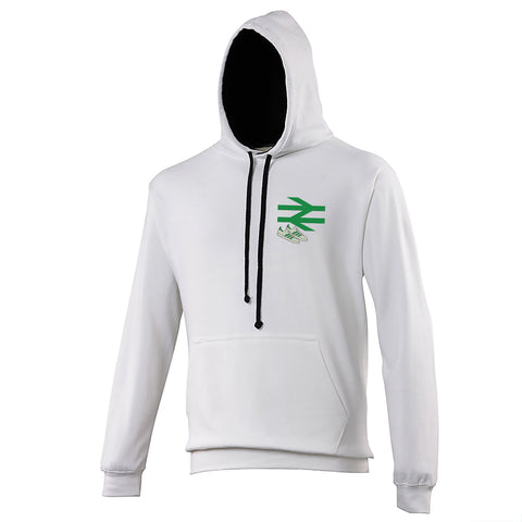 Celtic Fans Embroidered Contrast Hoodie