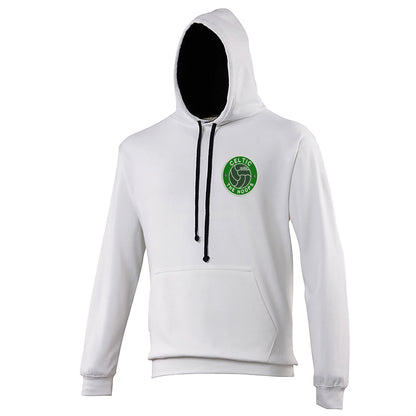 The Hoops Old School Ball Embroidered Contrast Hoodie