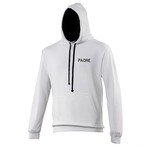 Padre Embroidered Contrast Hoodie