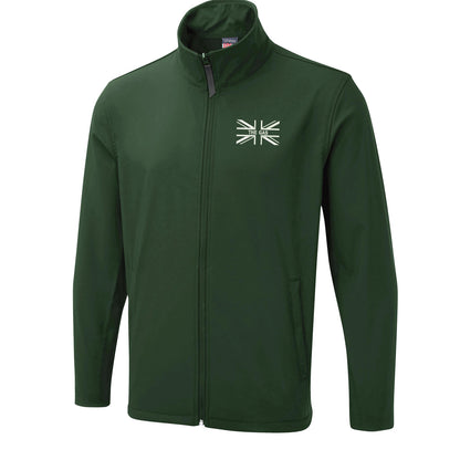 The Gas Union Jack Embroidered Lightweight Soft Shell Jacket