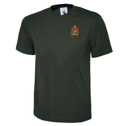 Retro Bristol City 1950s Embroidered Classic T-Shirt