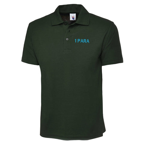 1 PARA Embroidered Classic Polo Shirt