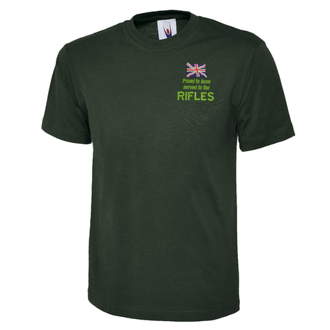 Proud to Have Served in The Rifles T-Shirt