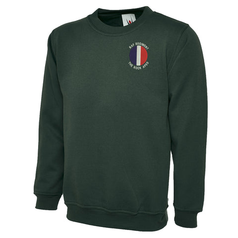 RAF Regiment The Rock Apes TRF Embroidered Classic Sweatshirt