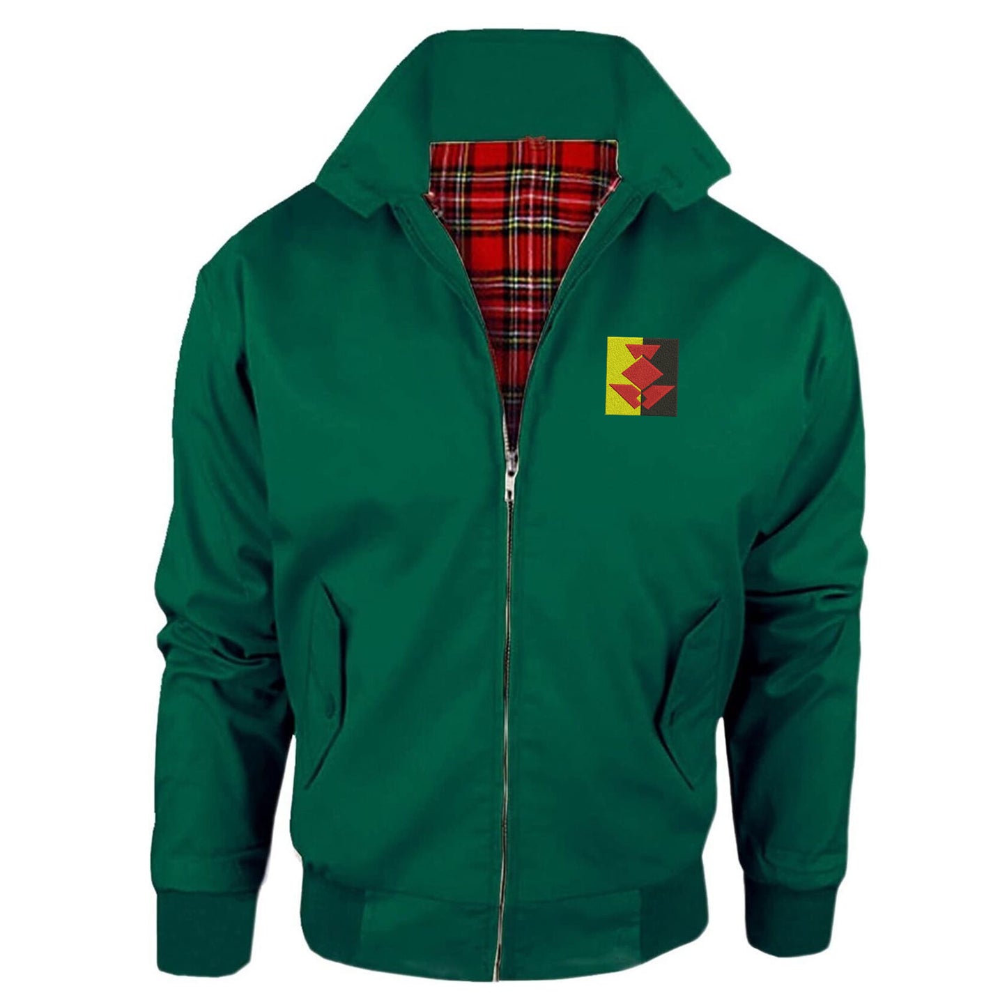 Retro Partick 1990 Embroidered Classic Harrington Jacket