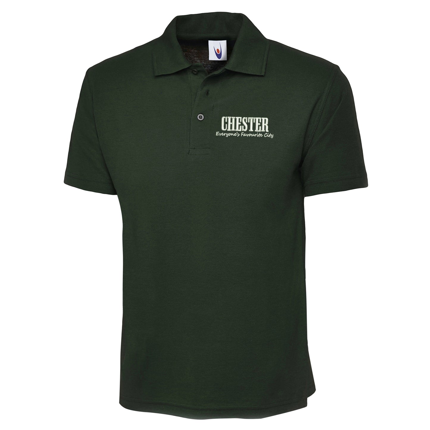 Chester Everyone's Favourite City Embroidered Classic Polo Shirt