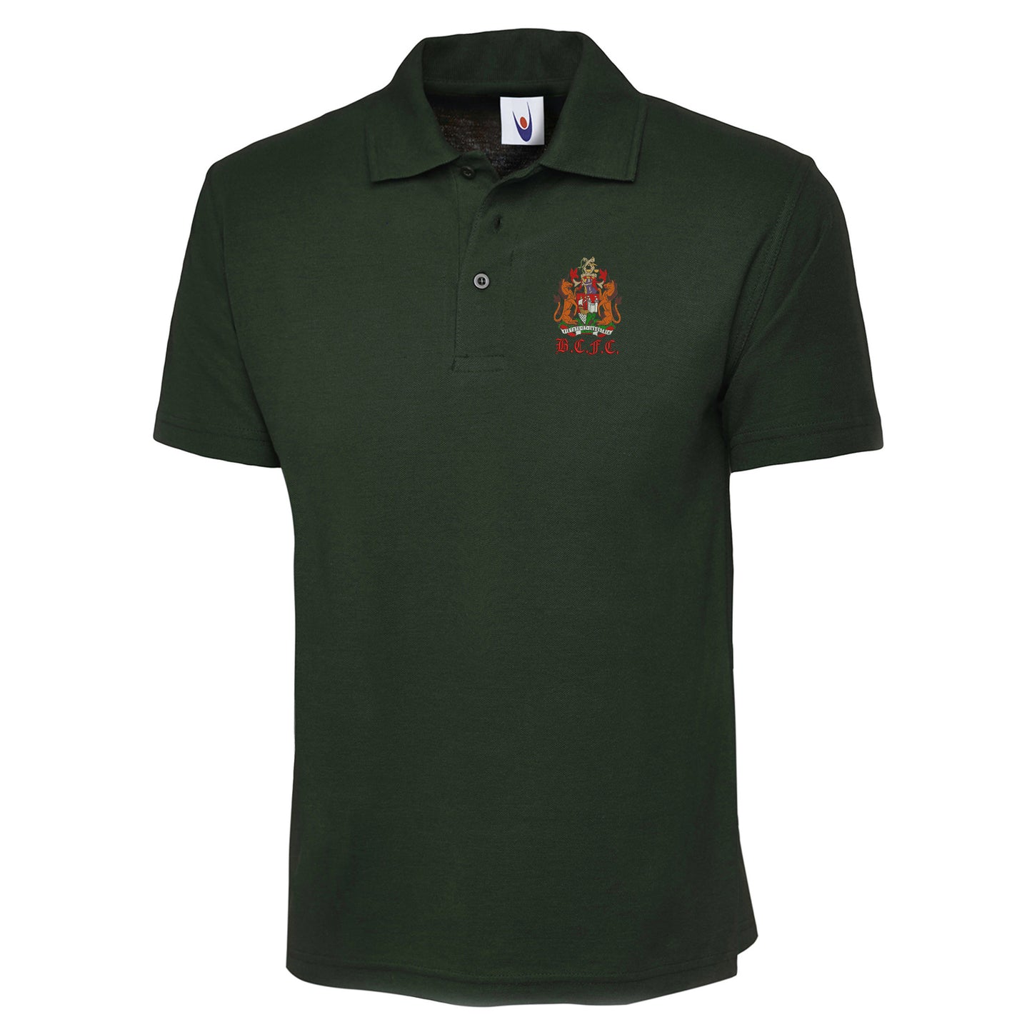 Retro Bristol City 1950s Embroidered Classic Polo Shirt