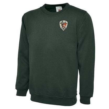 Retro Bristol City 1976 Embroidered Classic Sweatshirt