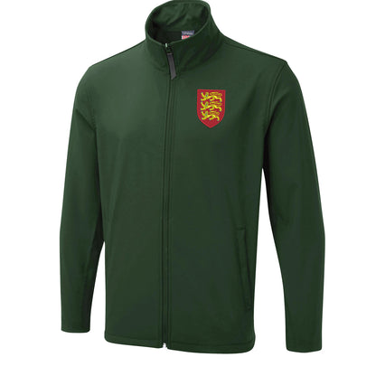 Coat of Arms of England Embroidered Lightweight Soft Shell Jacket