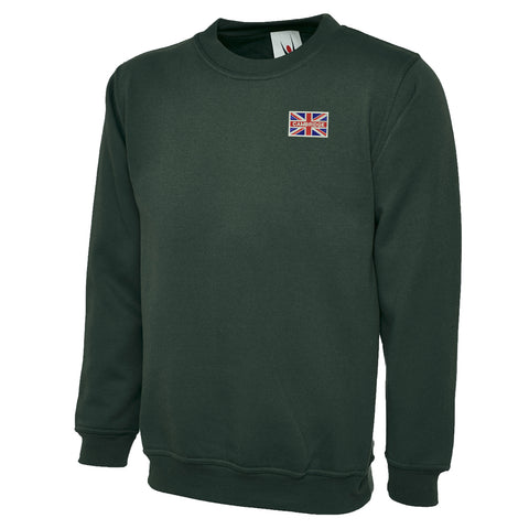 Cambridge Coloured Union Jack Classic Sweatshirt