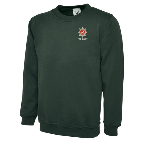 Hertfordshire Fire Service Fire Cadet Embroidered Classic Sweatshirt