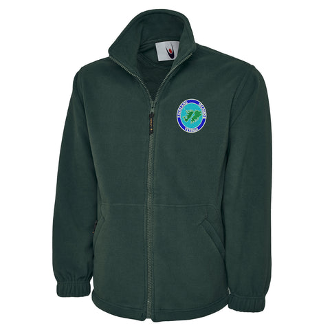 Falkland Islands Veteran Embroidered Premium Fleece