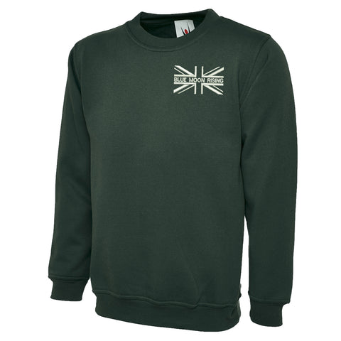 Blue Moon Rising Union Jack Sweatshirt