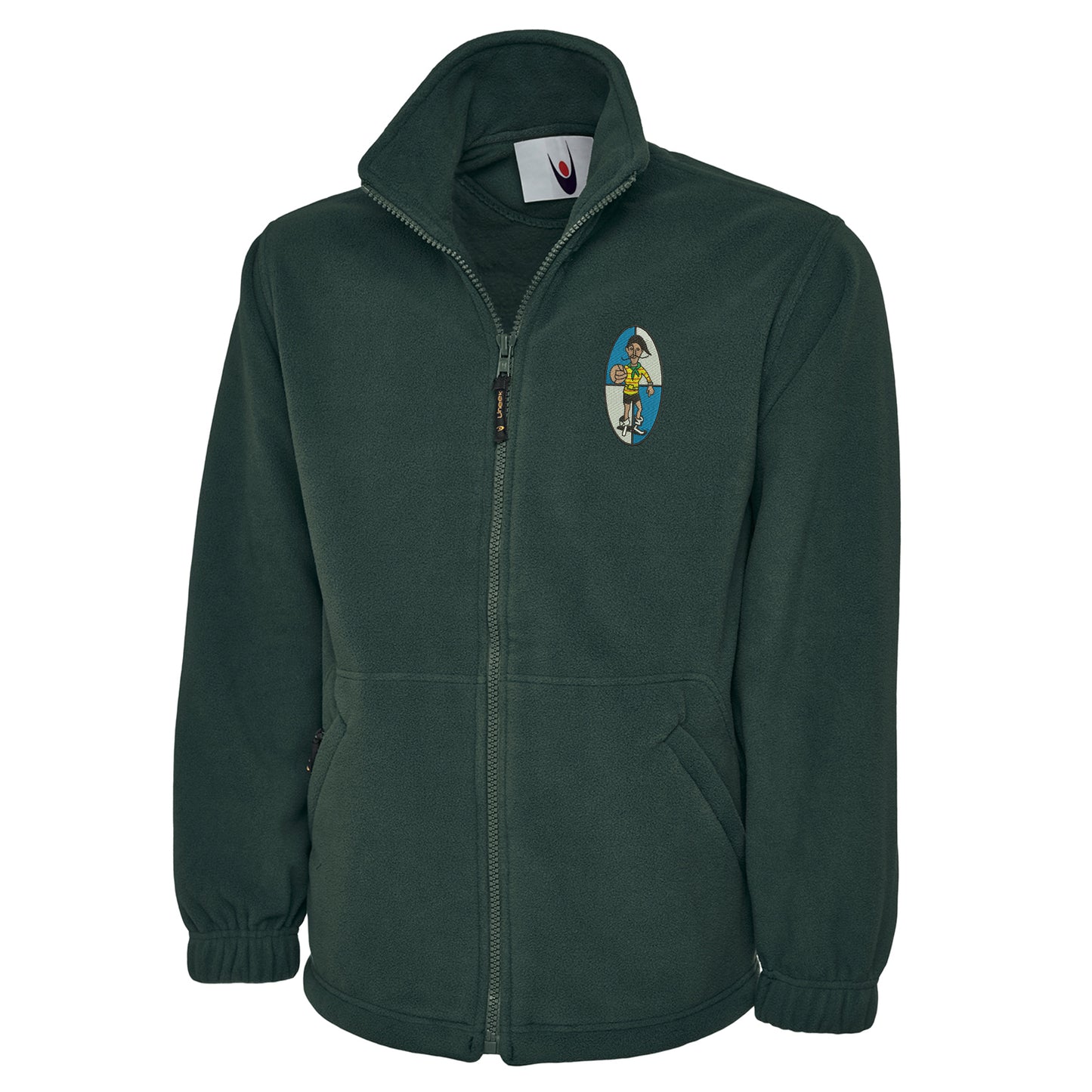 Retro Bristol Rovers 1933 Embroidered Premium Fleece Jacket