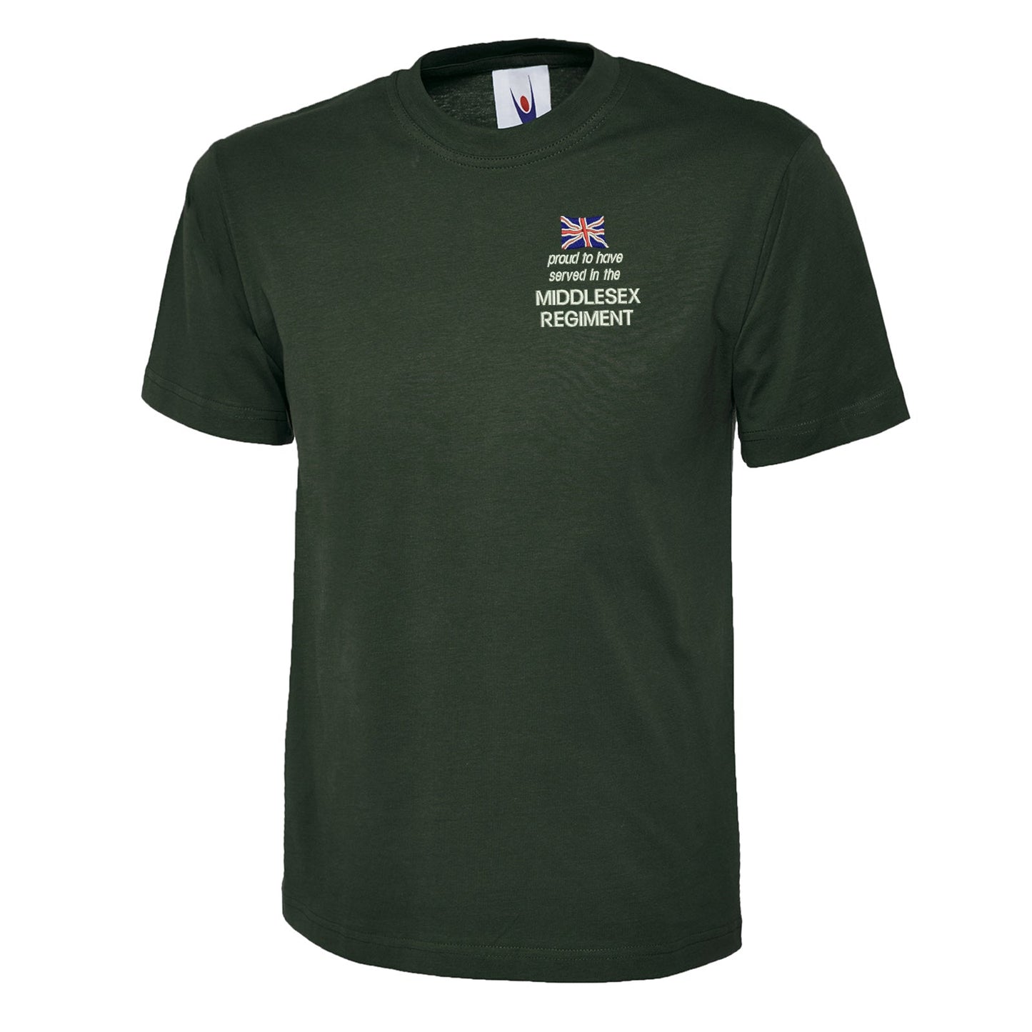 Proud to Have Served in The Middlesex Regiment Embroidered Children's T-Shirt