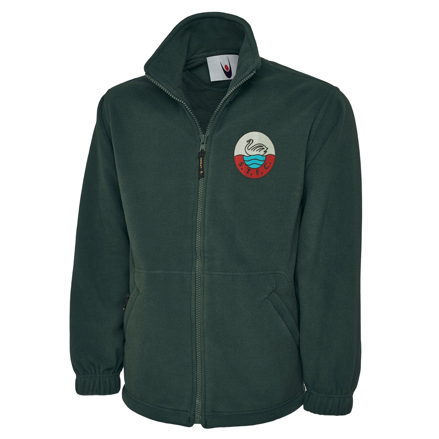 Retro Swansea 1960s Embroidered Premium Fleece Jacket