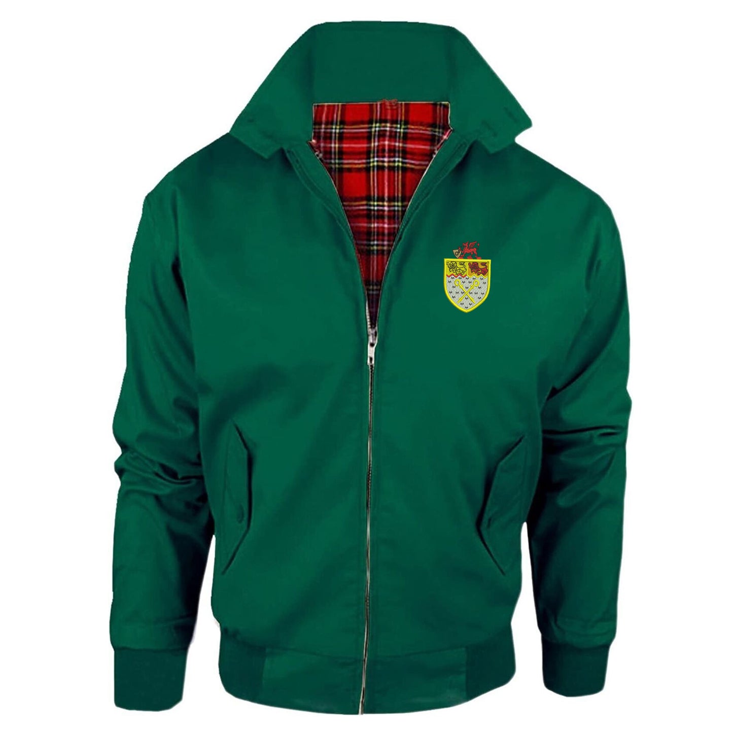 Retro Wrexham 1967 Embroidered Classic Harrington Jacket