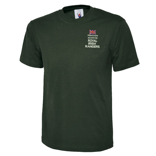 Proud to Have Served in The Royal Irish Rangers T-Shirt