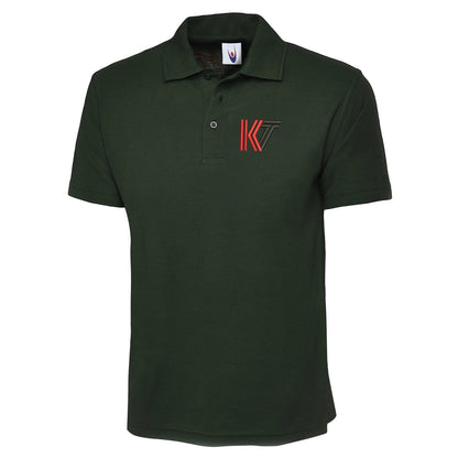 Retro Kettering Town Embroidered Classic Polo Shirt