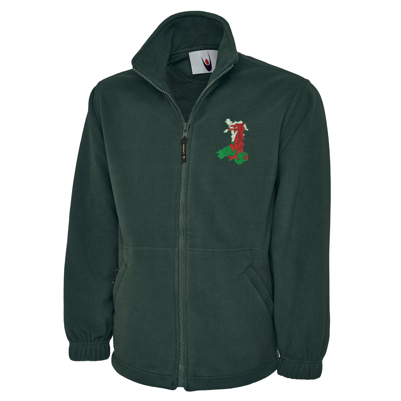 Wales Flag Map Jacket