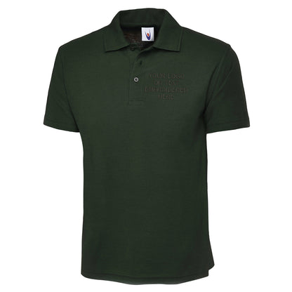 Personalised Polo Shirts with any Logo