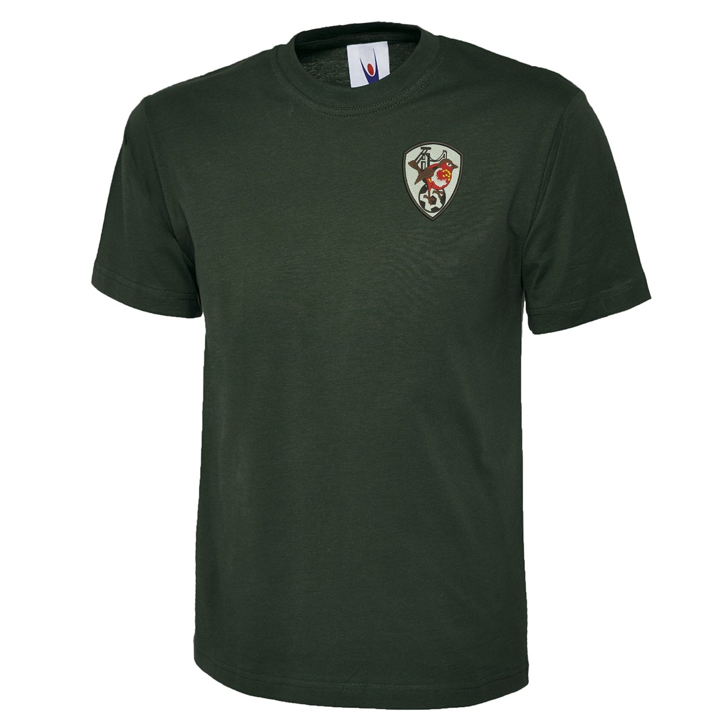 Retro Bristol City 1976 Embroidered Classic T-Shirt