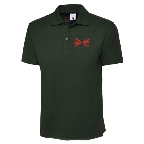 Bournemouth Union Jack Embroidered Classic Polo Shirt