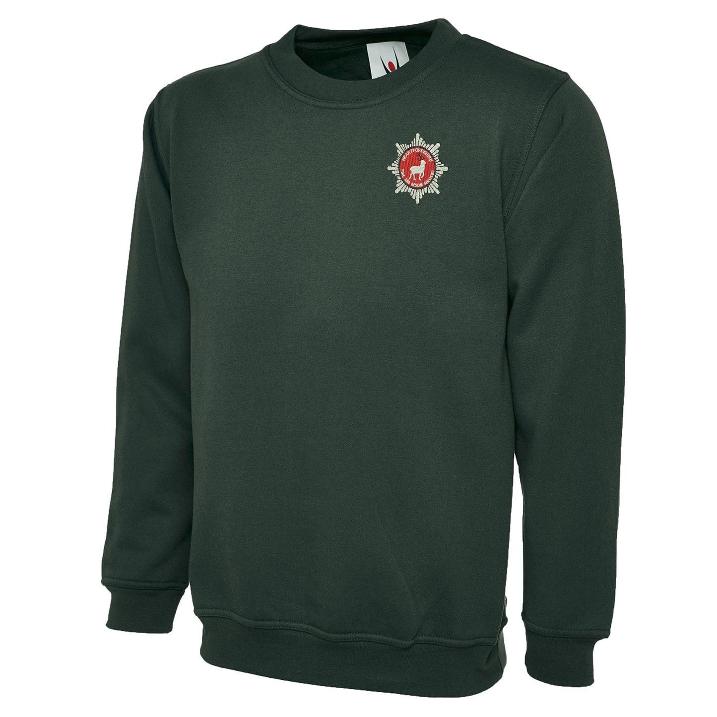 Hertfordshire Fire Service Embroidered Classic Sweatshirt