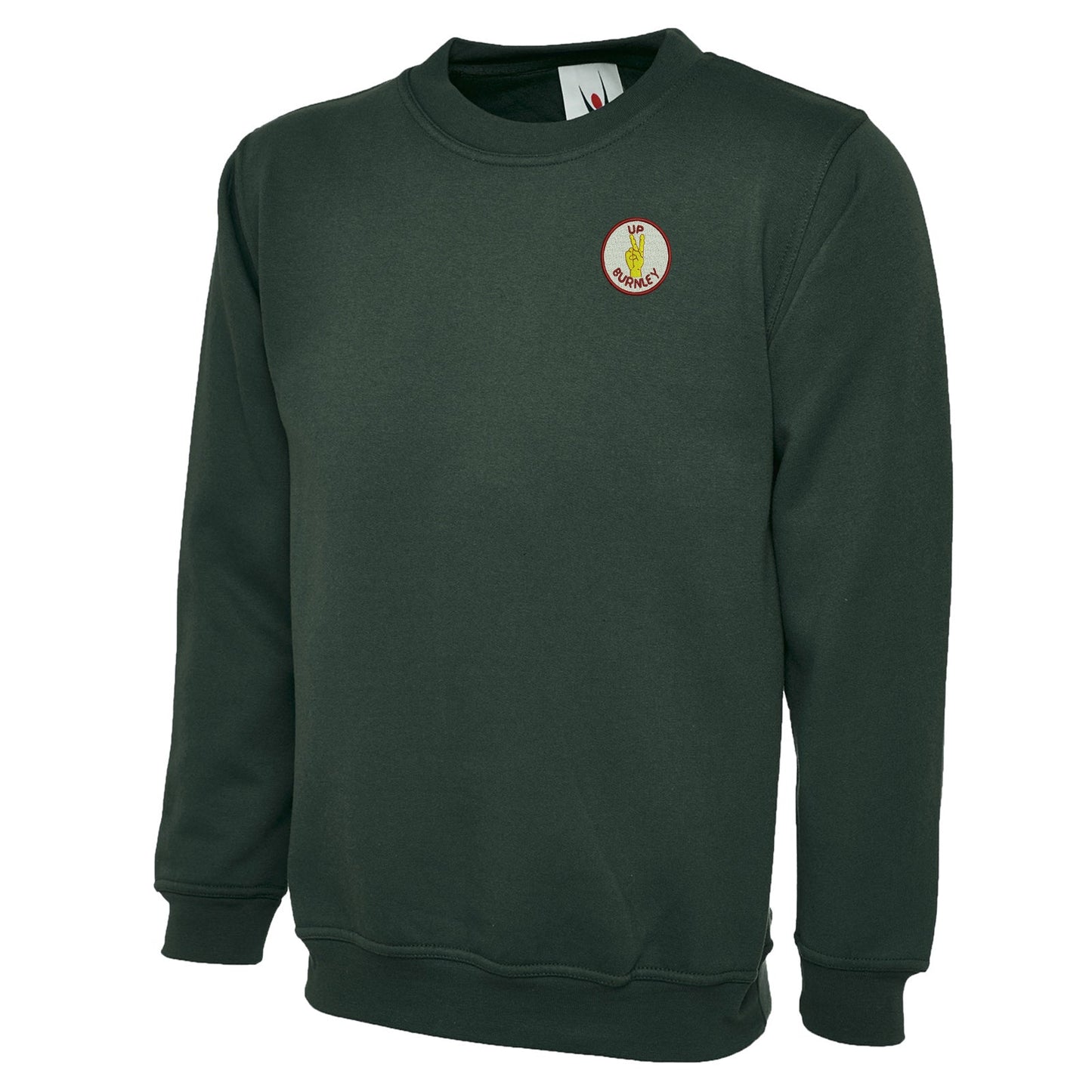 Retro Up Burnley 1972 Embroidered Classic Sweatshirt